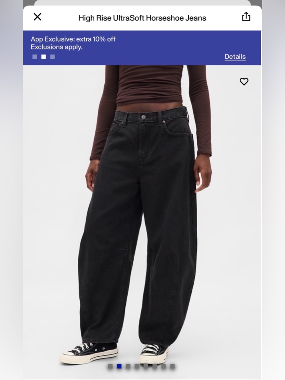 High Rise UltraSoft Horseshoe
Jeans